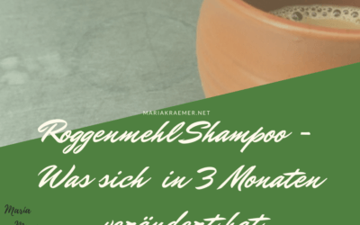 3 Monate Roggenmehl-Shampoo genutzt..